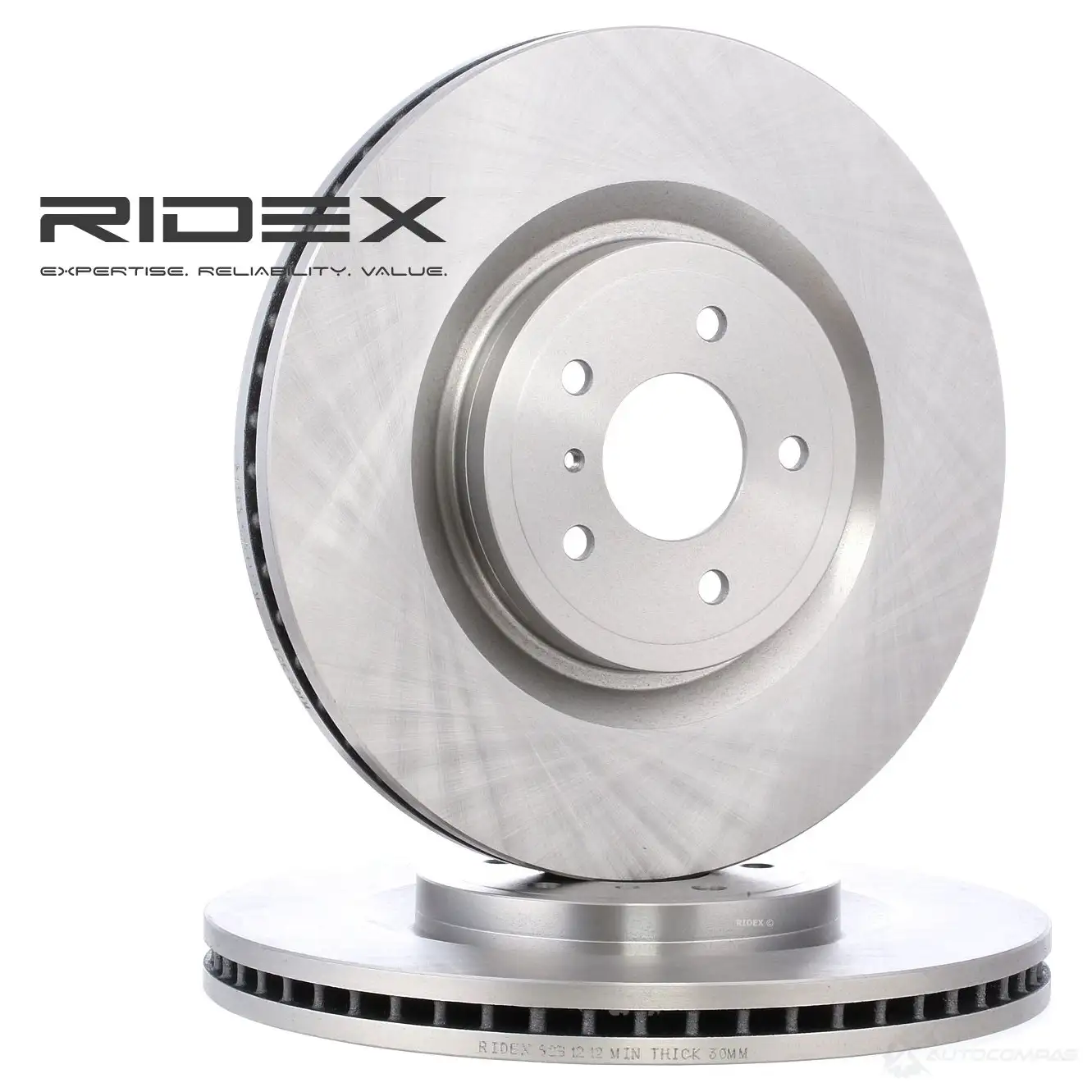 Тормозной диск RIDEX 82b1212 1437709928 O2 NIZX изображение 0