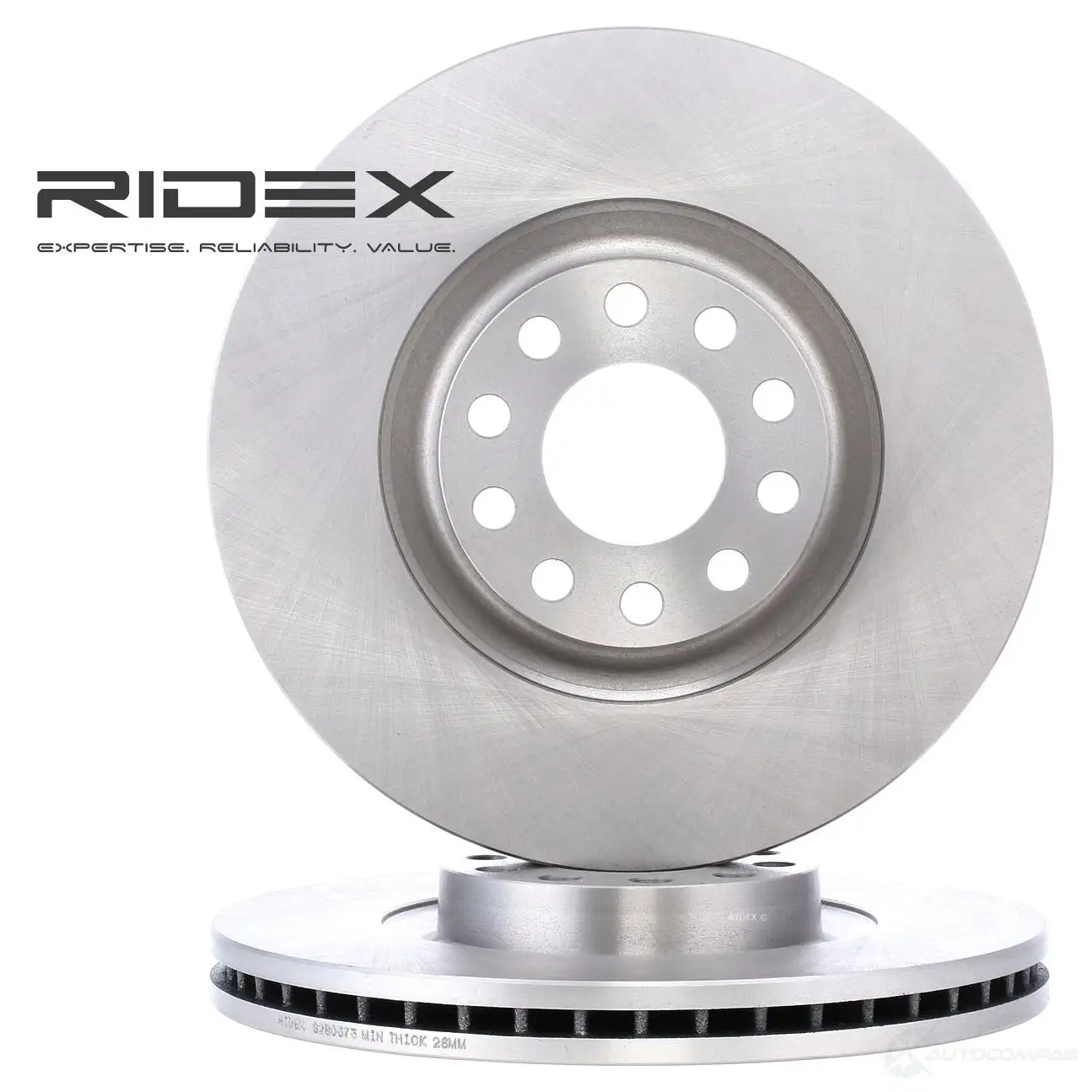 Тормозной диск RIDEX 1437709924 BL JJEUD 82b0373 изображение 0