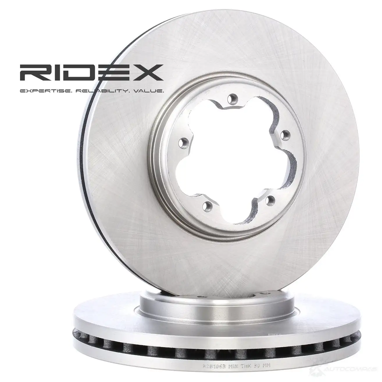 Тормозной диск RIDEX P 2ZDY 82b1063 1437706800 - Изображение 1