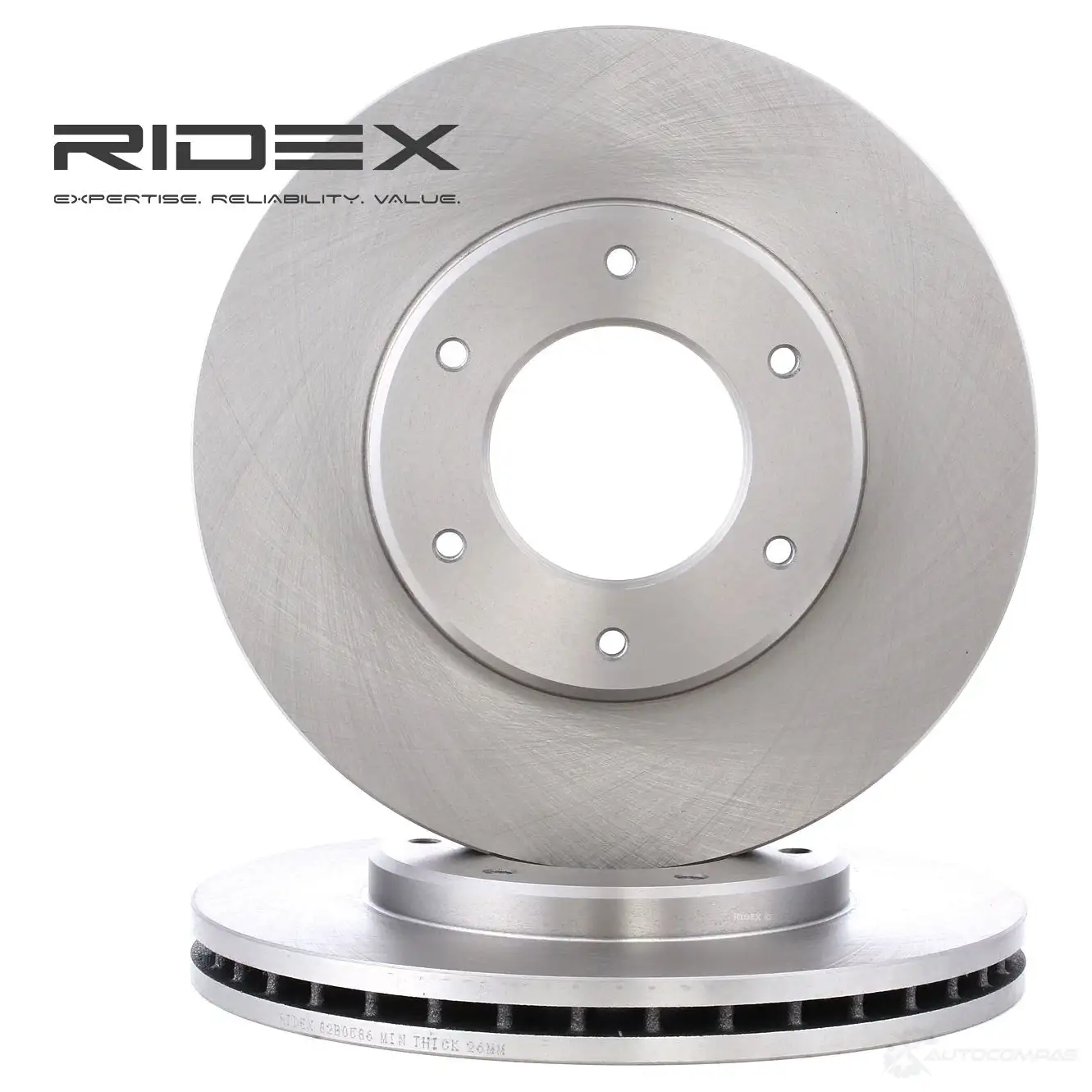Тормозной диск RIDEX 3 P9RSH 82b0586 1437710322 - Изображение 1