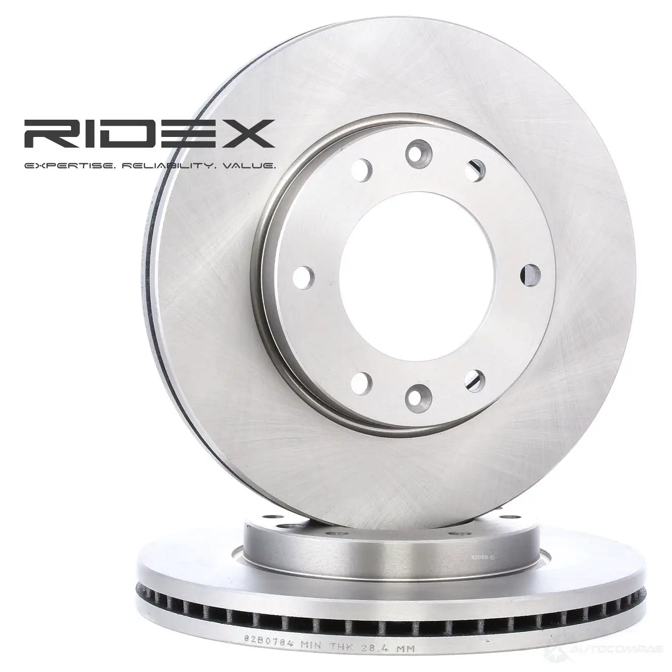 Тормозной диск RIDEX 1437710168 82b0784 9S1B9 U изображение 0