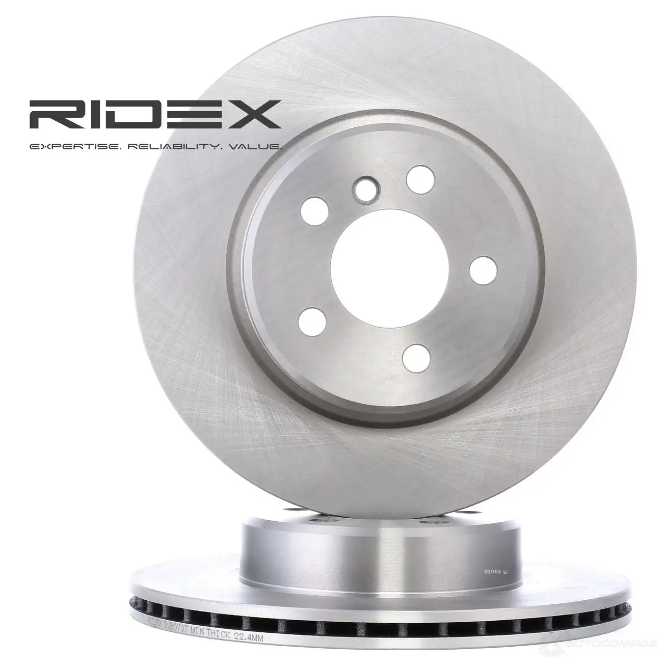 Тормозной диск RIDEX 82b0707 1437710191 O SGOC изображение 0