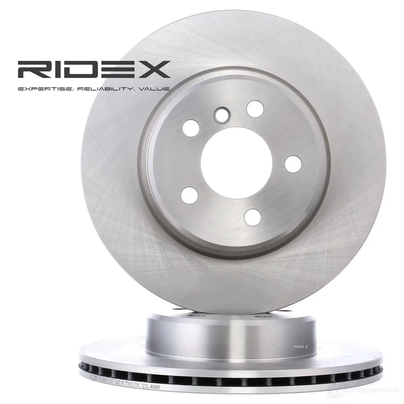 Тормозной диск RIDEX 82b0707 1437710191 O SGOC - Изображение 1
