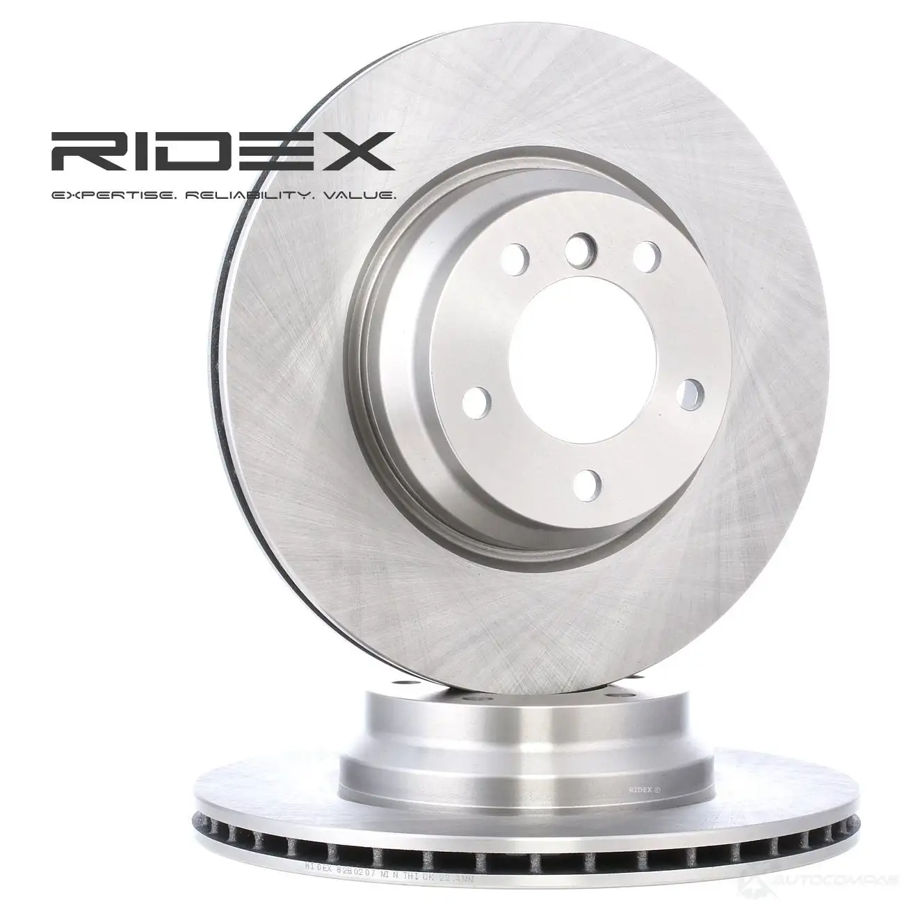 Тормозной диск RIDEX 82b0207 7QD LD3G 1437711795 - Изображение 1