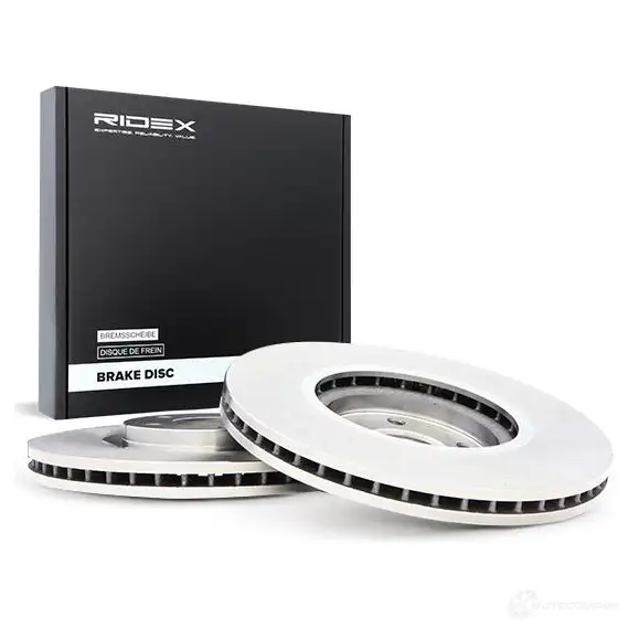 Тормозной диск RIDEX 1437710233 82b0564 TU7W7 G изображение 1