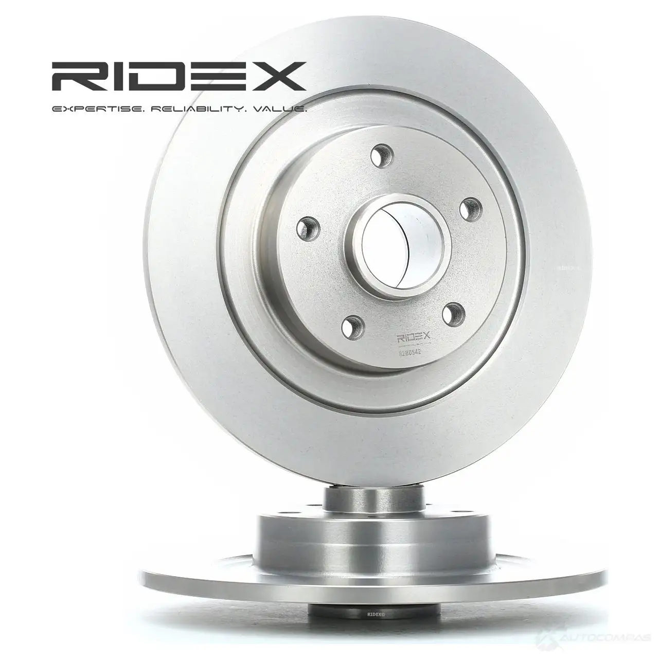 Тормозной диск RIDEX 1437706742 82b0542 PVL5 OD - Изображение 1