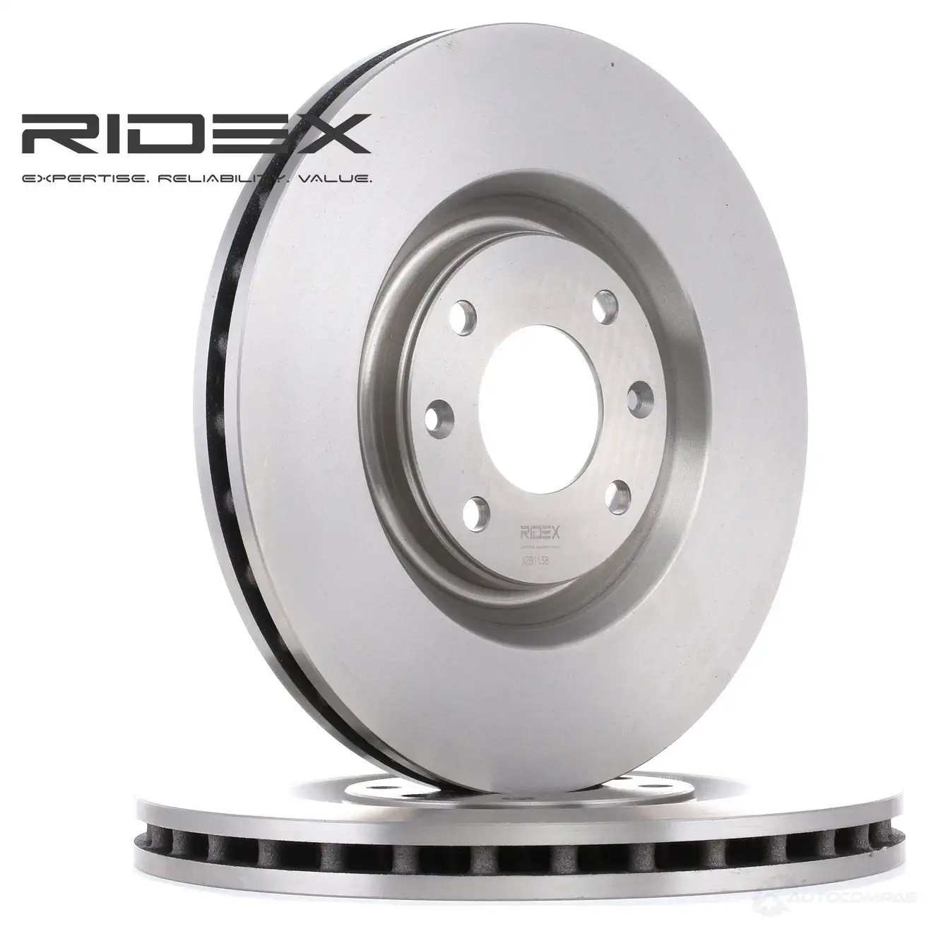 Тормозной диск RIDEX 1437707081 82b1158 L1 NO8 - Изображение 1