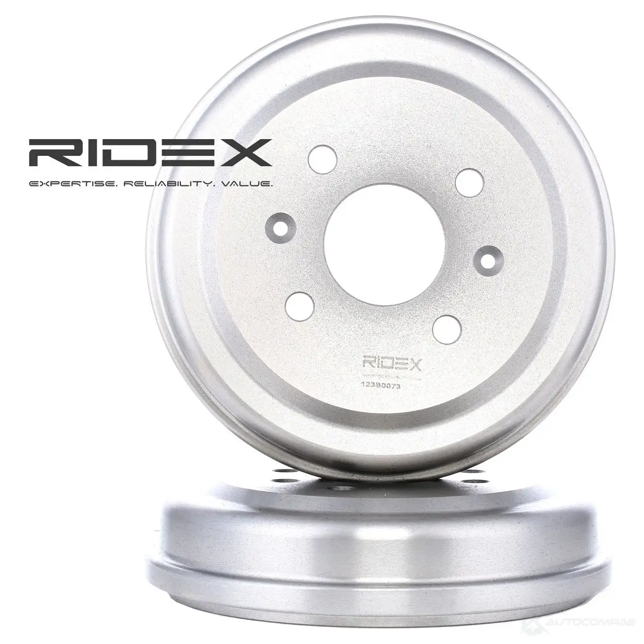 Тормозной барабан RIDEX 1437705273 123b0073 AOT7U Q изображение 0
