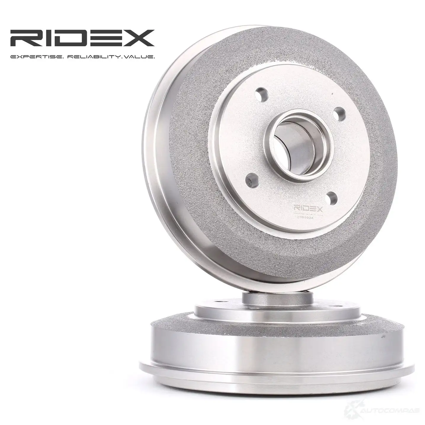 Тормозной барабан RIDEX 1437707018 L91U OB 123b0024 - Изображение 1
