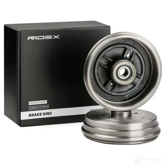 Тормозной барабан RIDEX ADQMH M 1437706133 123b0082 изображение 1