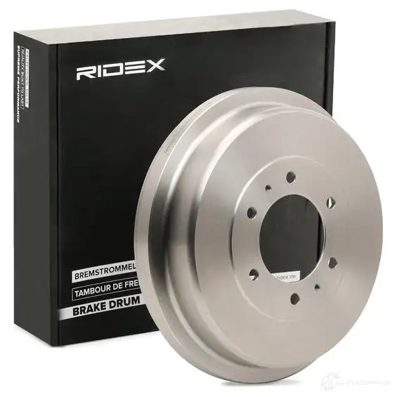 Тормозной барабан RIDEX 1437705761 67P 4AW 123b0253 - Изображение 1