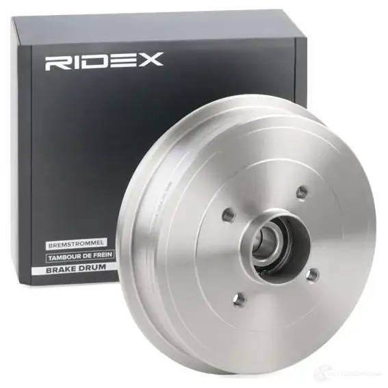 Тормозной барабан RIDEX 123b0104 1437705824 LGSC TLT изображение 1