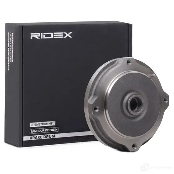 Тормозной барабан RIDEX 1437706630 ZJUW X 123b0190 изображение 1