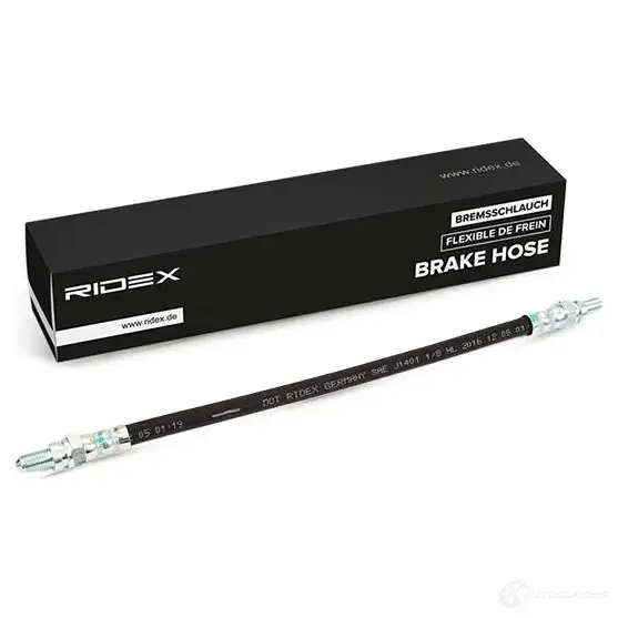 Тормозной шланг RIDEX 1438016809 83b0034 XW93X I изображение 0