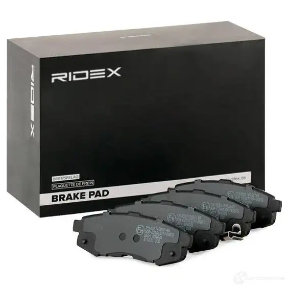 Тормозные колодки, комплект RIDEX 1437657837 402b0820 9N RRYW изображение 1
