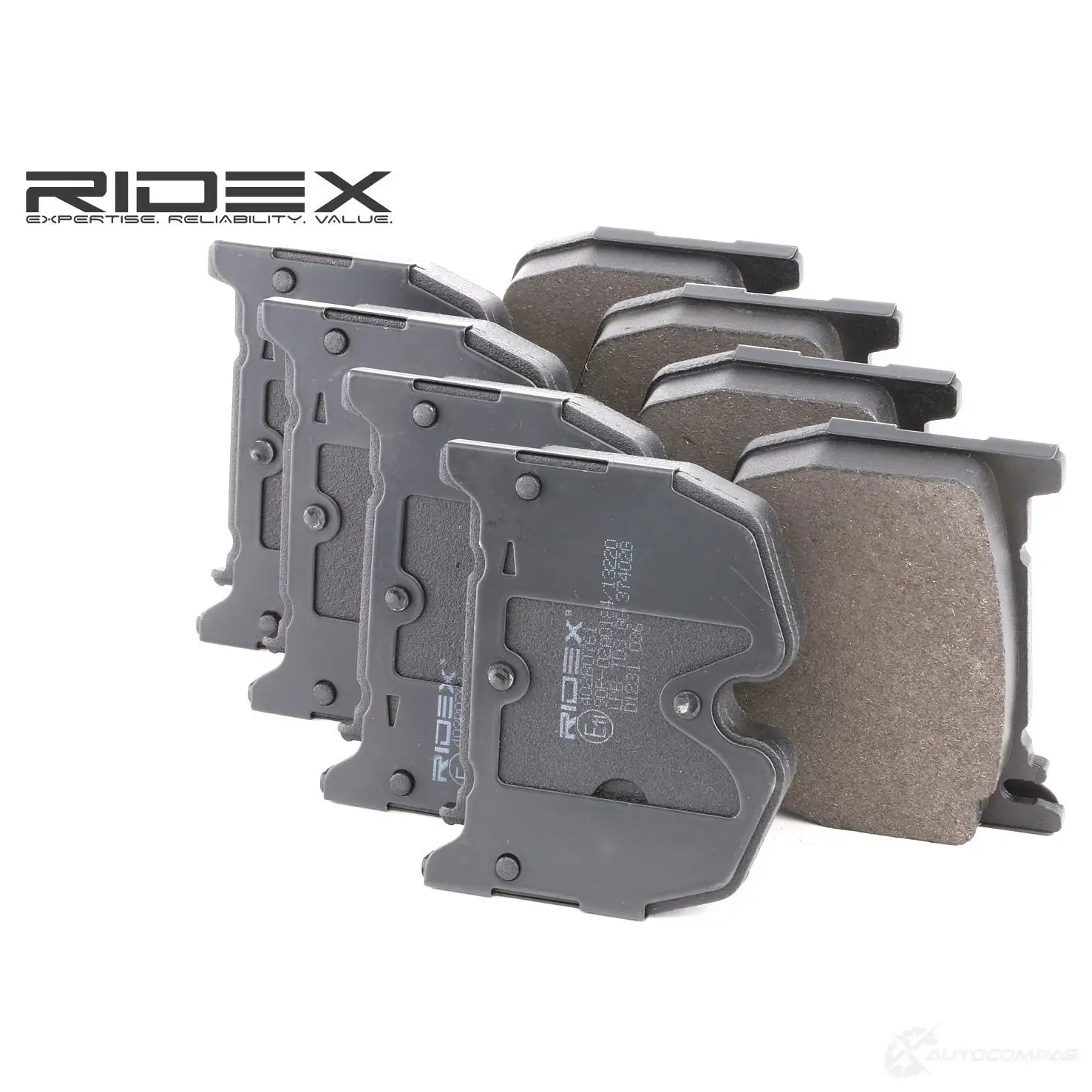 Тормозные колодки, комплект RIDEX 402b0761 1437658151 BRPDV1 L изображение 0