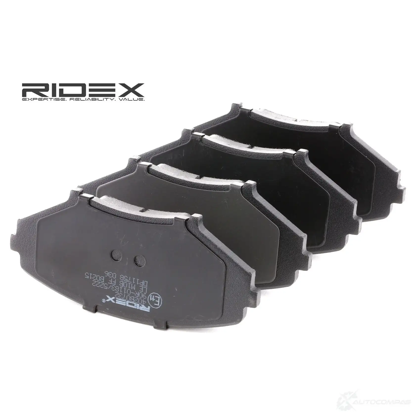 Тормозные колодки, комплект RIDEX QM V9K7 402b0732 1437660233 - Изображение 1