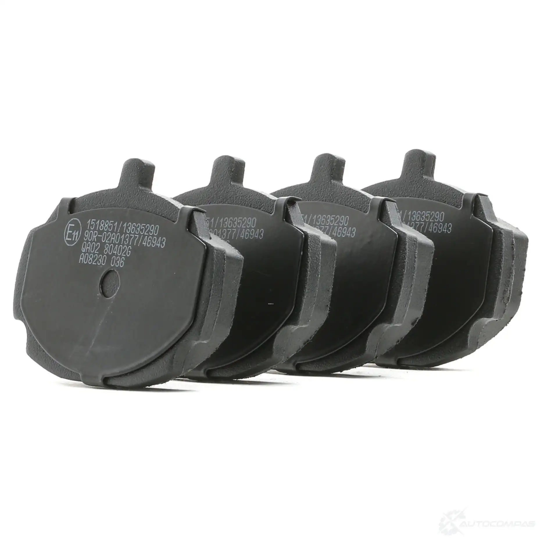 Тормозные колодки, комплект RIDEX 1437657535 402b1106 L0 2AVE - Изображение 1