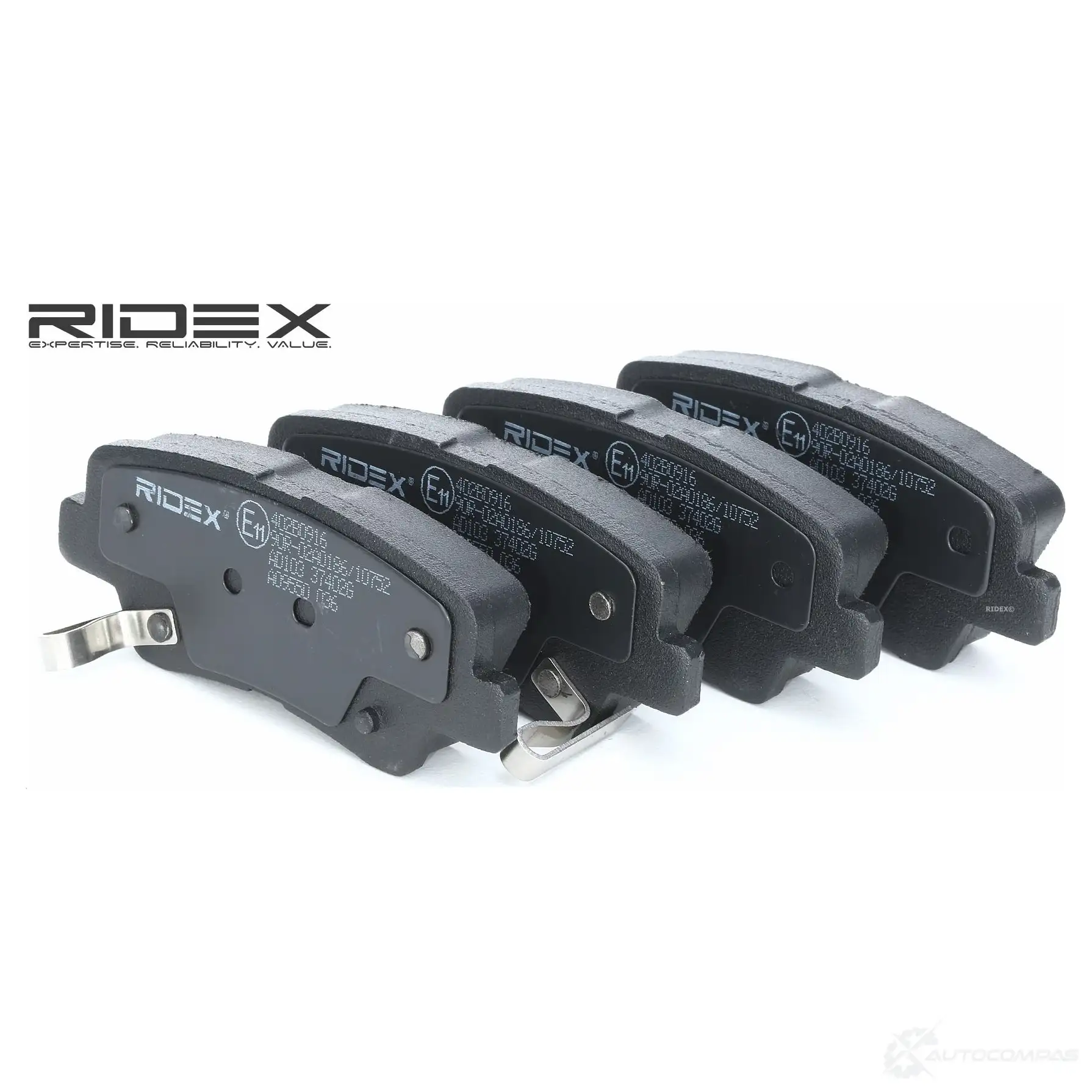 Тормозные колодки, комплект RIDEX TBE 8H 1437659483 402b0916 - Изображение 1