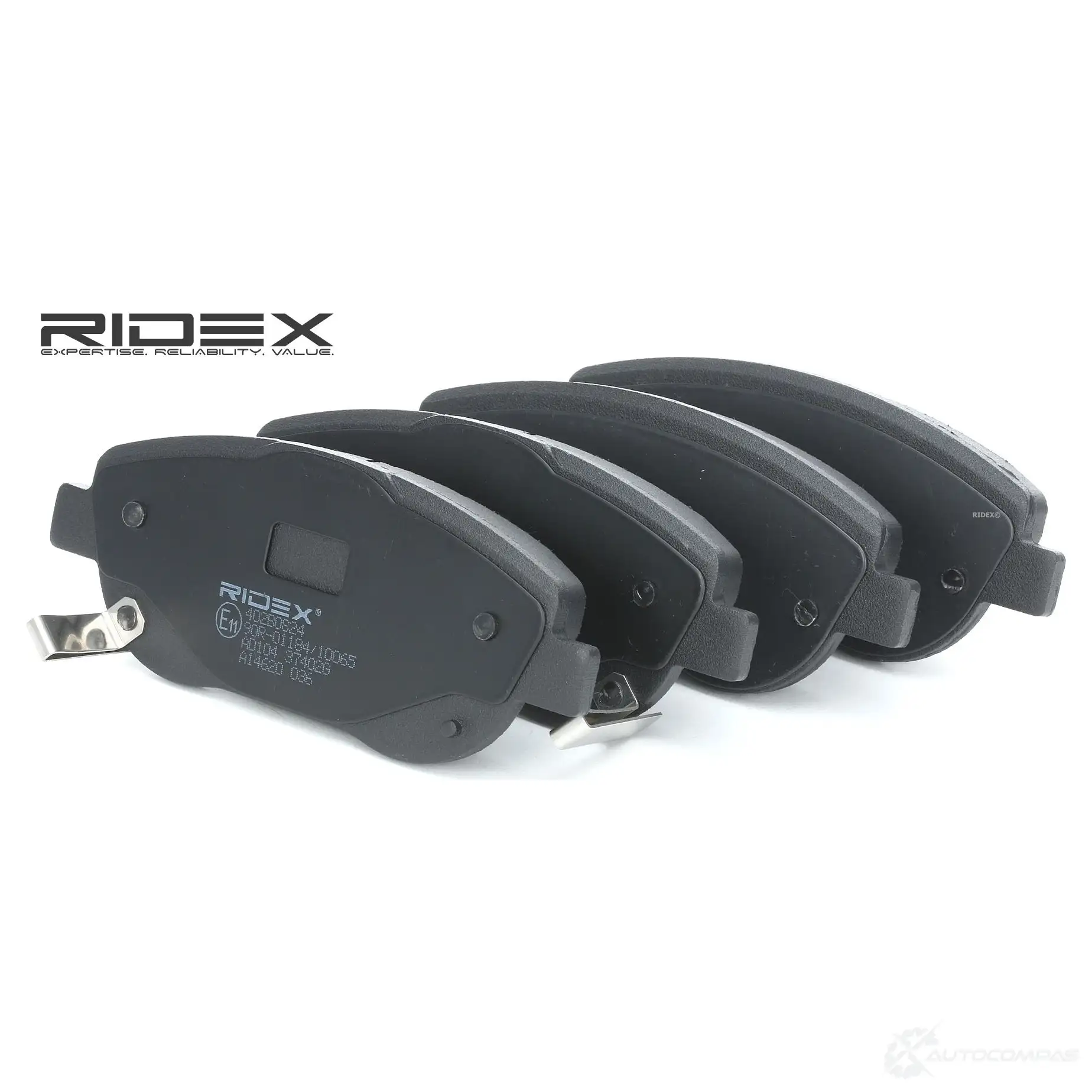 Тормозные колодки, комплект RIDEX 1437649558 402b0824 LXQD WF - Изображение 1
