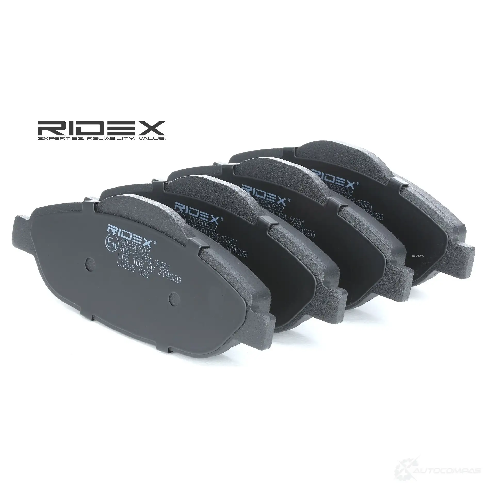 Тормозные колодки, комплект RIDEX U FOJ6 1437660051 402b0202 изображение 0