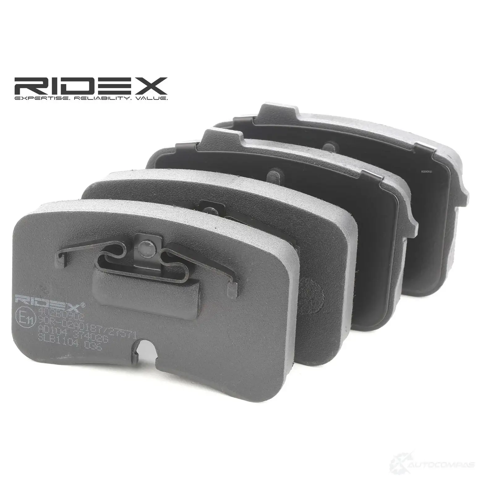 Тормозные колодки, комплект RIDEX 3QL5 V67 402b0902 1437649564 изображение 0