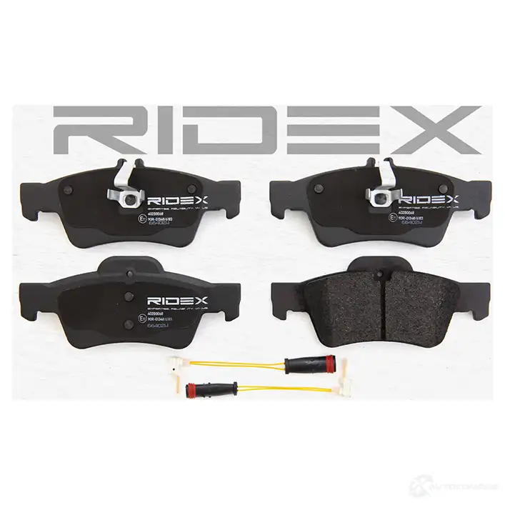 Тормозные колодки, комплект RIDEX 1437971767 402b1287 1EE UFDD - Изображение 1
