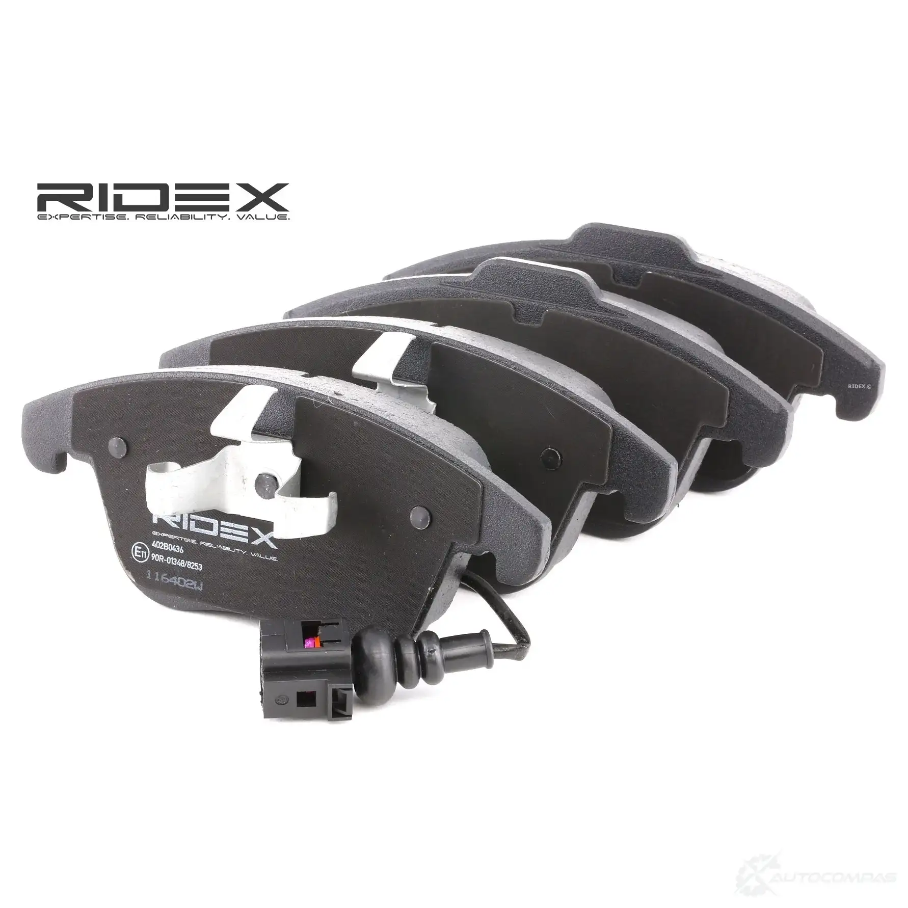 Тормозные колодки, комплект RIDEX LHM3 O 1437660645 402b0436 - Изображение 1