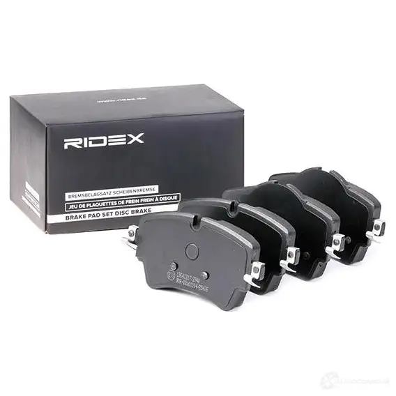 Тормозные колодки, комплект RIDEX 402b1069 1437659411 PRKQ T изображение 1