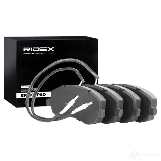 Тормозные колодки, комплект RIDEX 402b0596 1437659421 XQT G2PQ изображение 1