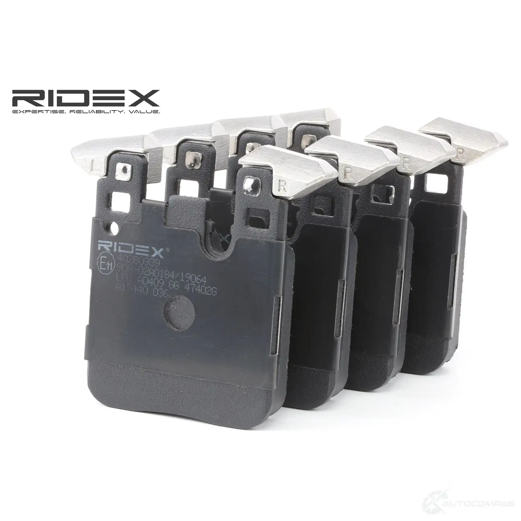Тормозные колодки, комплект RIDEX R 161XT 1437658148 402b0939 изображение 0