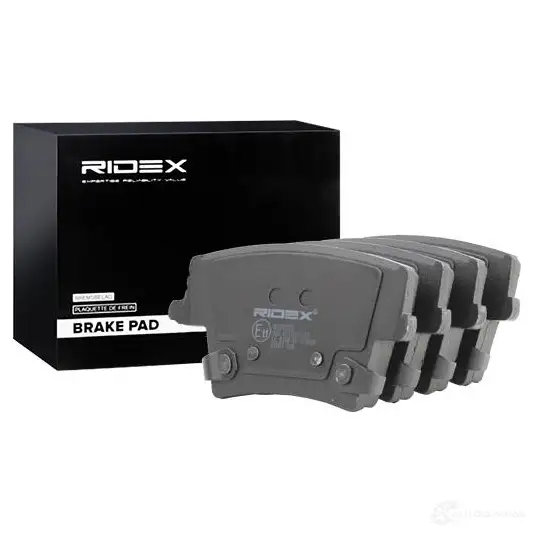 Тормозные колодки, комплект RIDEX 1437658490 402b0339 KY05 XM изображение 1