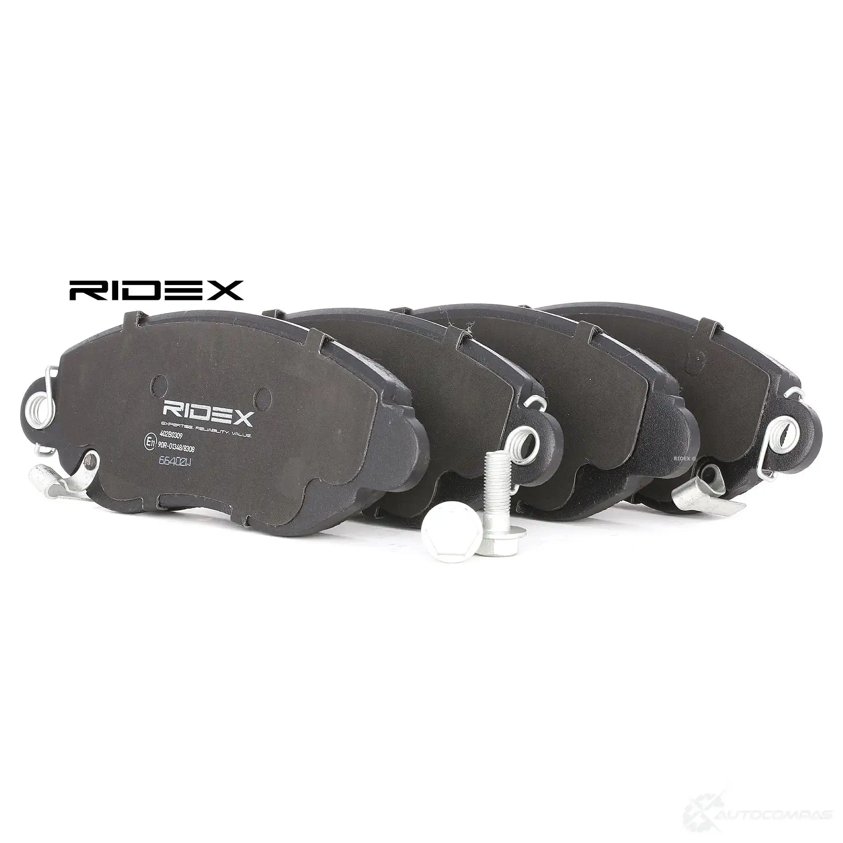 Тормозные колодки, комплект RIDEX 1437658204 XL 02Z0 402b0309 - Изображение 1