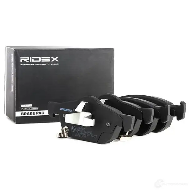 Тормозные колодки, комплект RIDEX IV3 4QN0 402b0475 1437658205 изображение 1