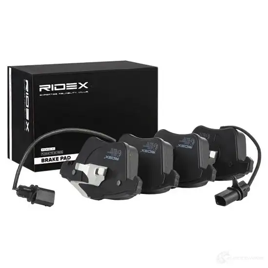 Тормозные колодки, комплект RIDEX 1437658318 BOTE 62 402b0263 изображение 1