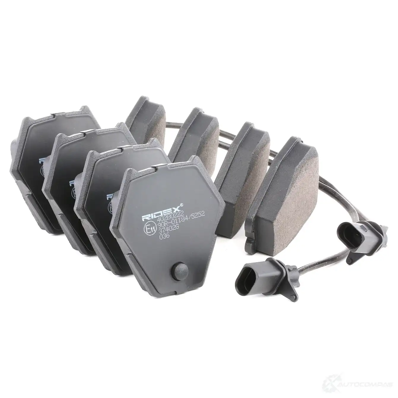 Тормозные колодки, комплект RIDEX KD P6SQE 1437660429 402b0222 - Изображение 1
