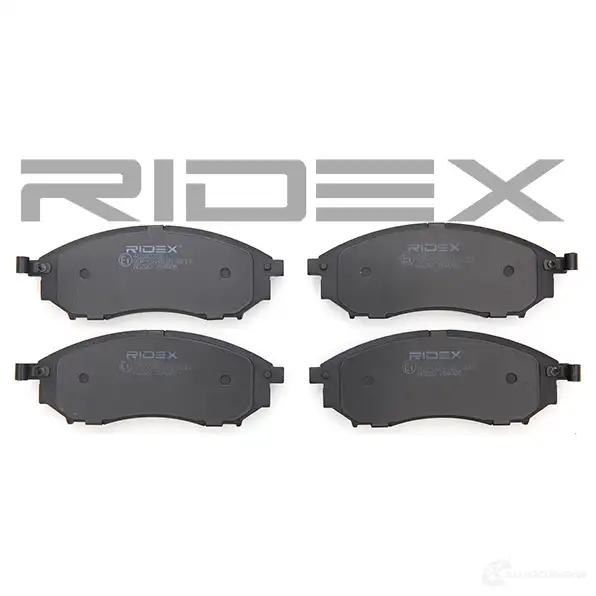 Тормозные колодки, комплект RIDEX GQLD Z0Y 1437660044 402b0228 изображение 2