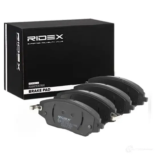 Тормозные колодки, комплект RIDEX OCC RQT 1437659059 402b0892 изображение 1