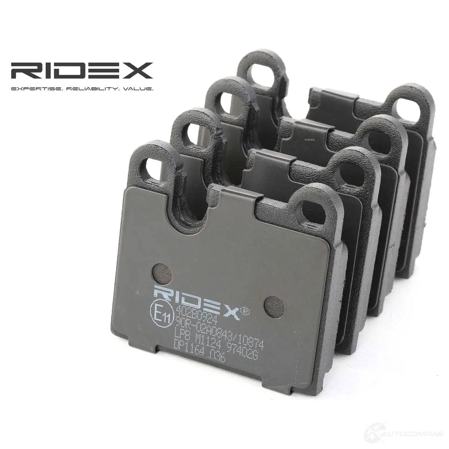 Тормозные колодки, комплект RIDEX 402b0924 N4 GJ1Q 1437657639 изображение 0
