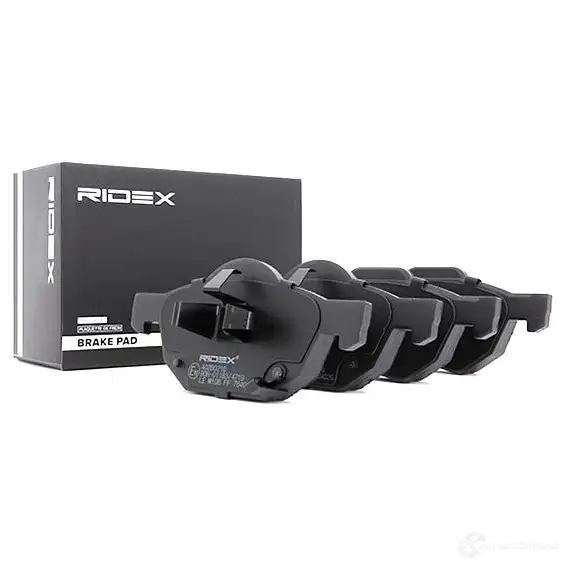 Тормозные колодки, комплект RIDEX M VB2R 1437659563 402b0210 изображение 1