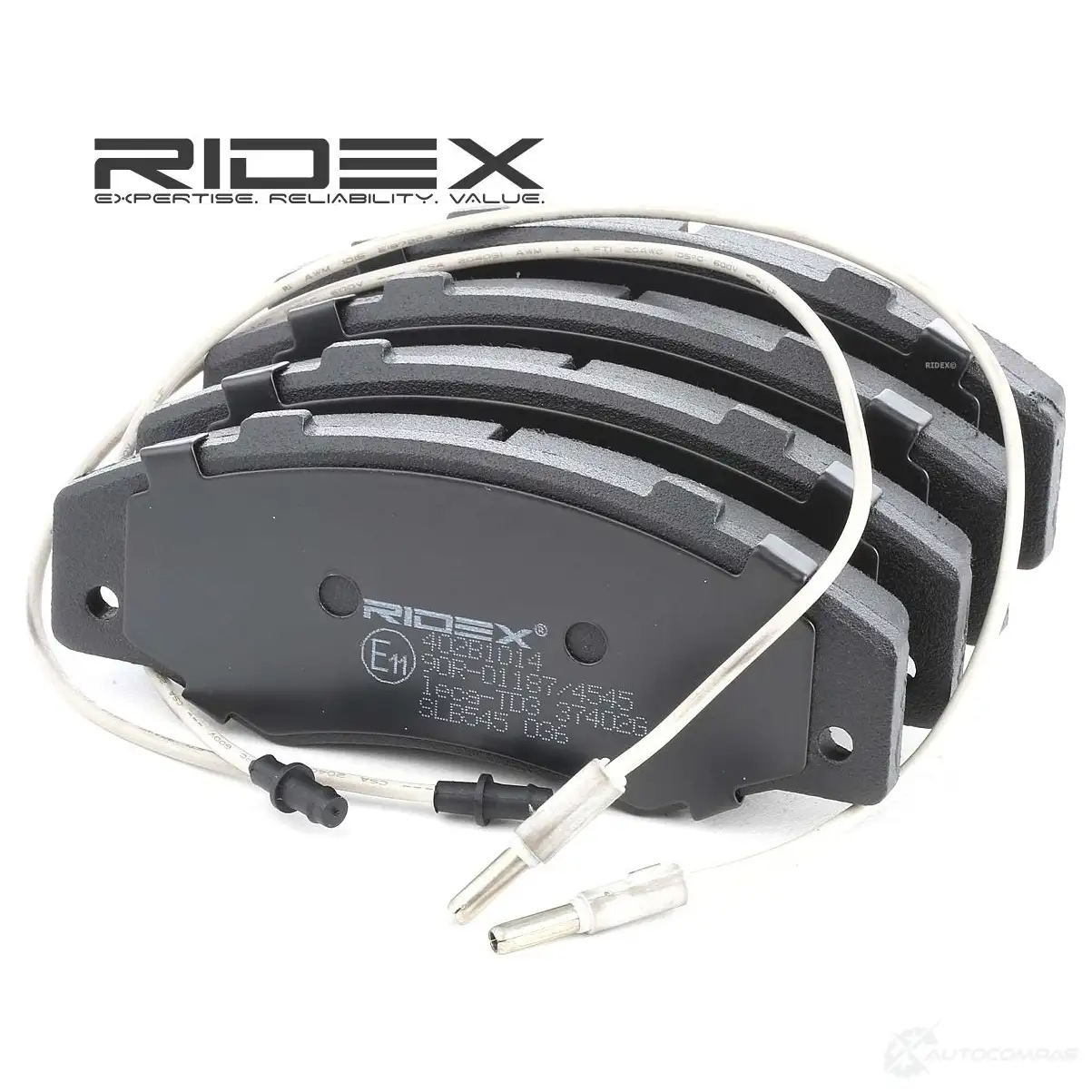 Тормозные колодки, комплект RIDEX N9F8K7 5 402b1014 1437658313 - Изображение 1