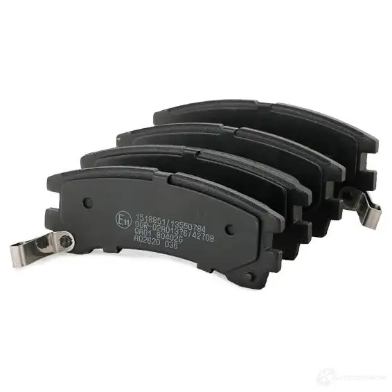 Тормозные колодки, комплект RIDEX 402b1224 1437658624 AS ZPZ изображение 2