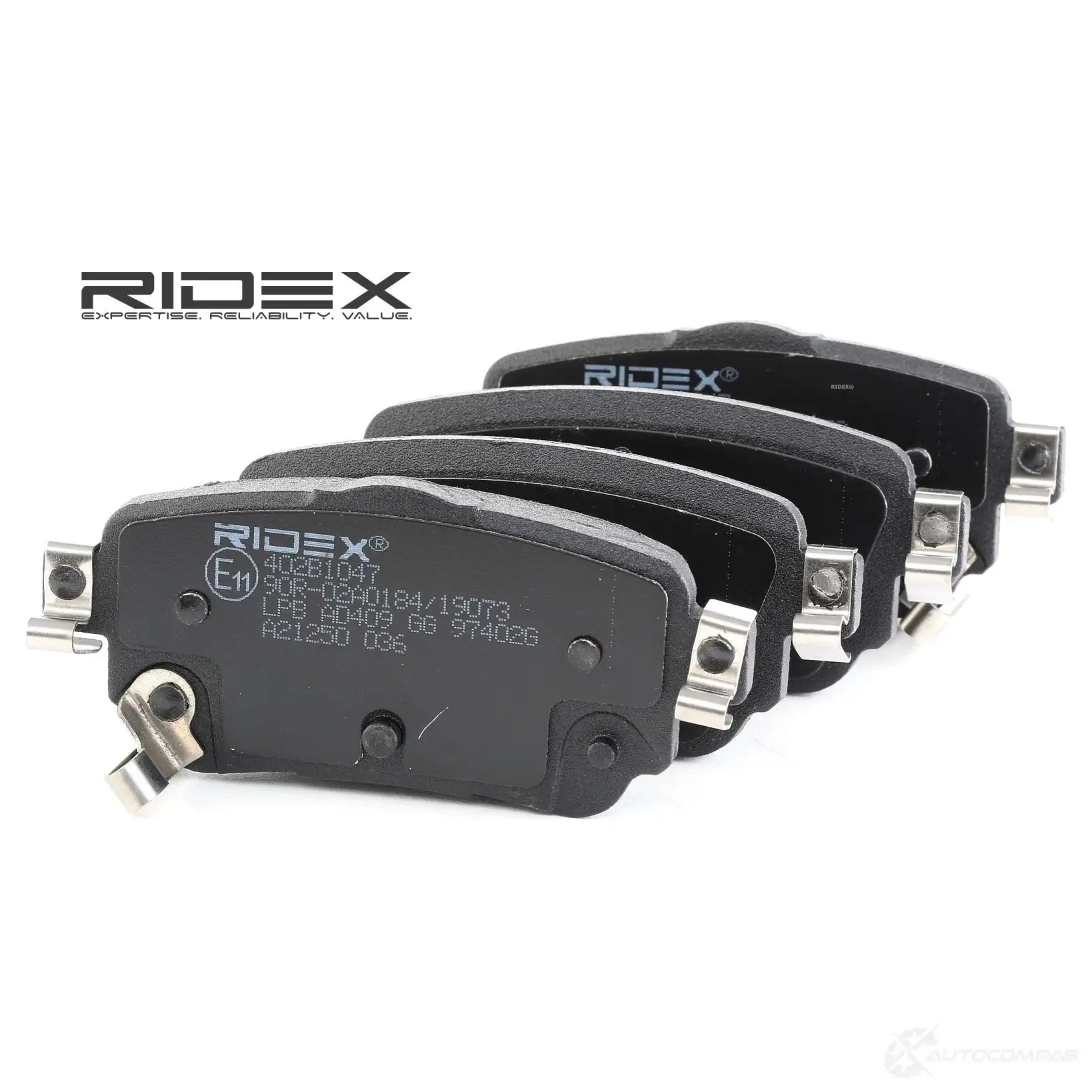 Тормозные колодки, комплект RIDEX 4G9A K82 1437652330 402b1047 изображение 0