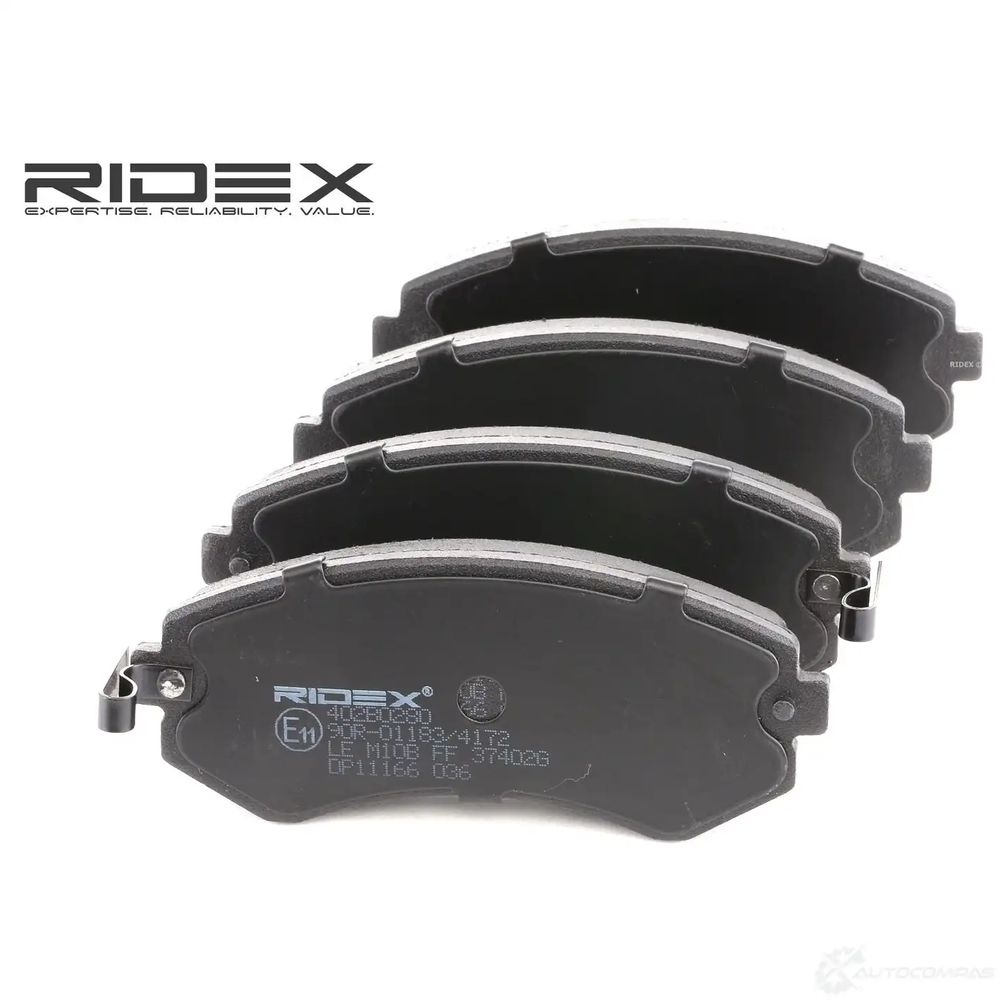 Тормозные колодки, комплект RIDEX 402b0280 HV MY7 1437658891 изображение 0
