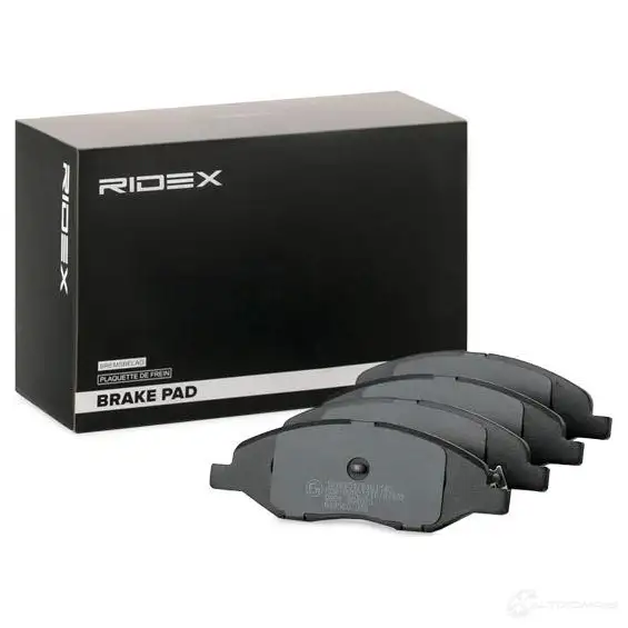 Тормозные колодки, комплект RIDEX 402b0992 1437659991 I3H4B2 Z изображение 1