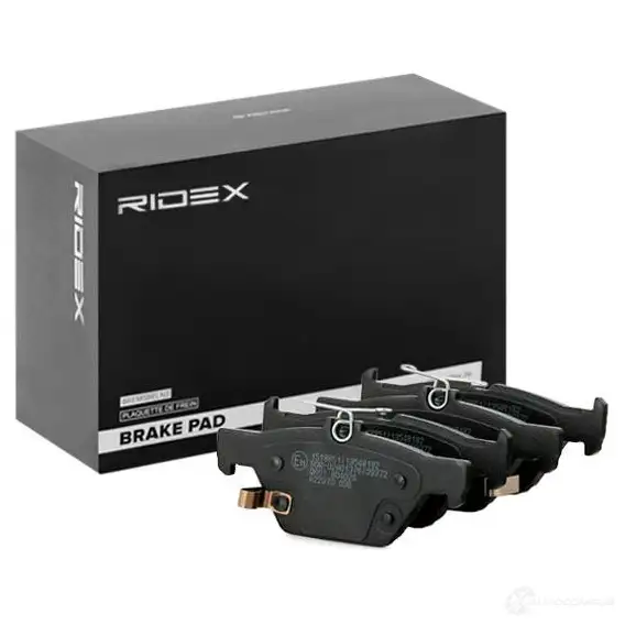 Тормозные колодки, комплект RIDEX 402b1188 EA 5QQC 1437660007 изображение 1
