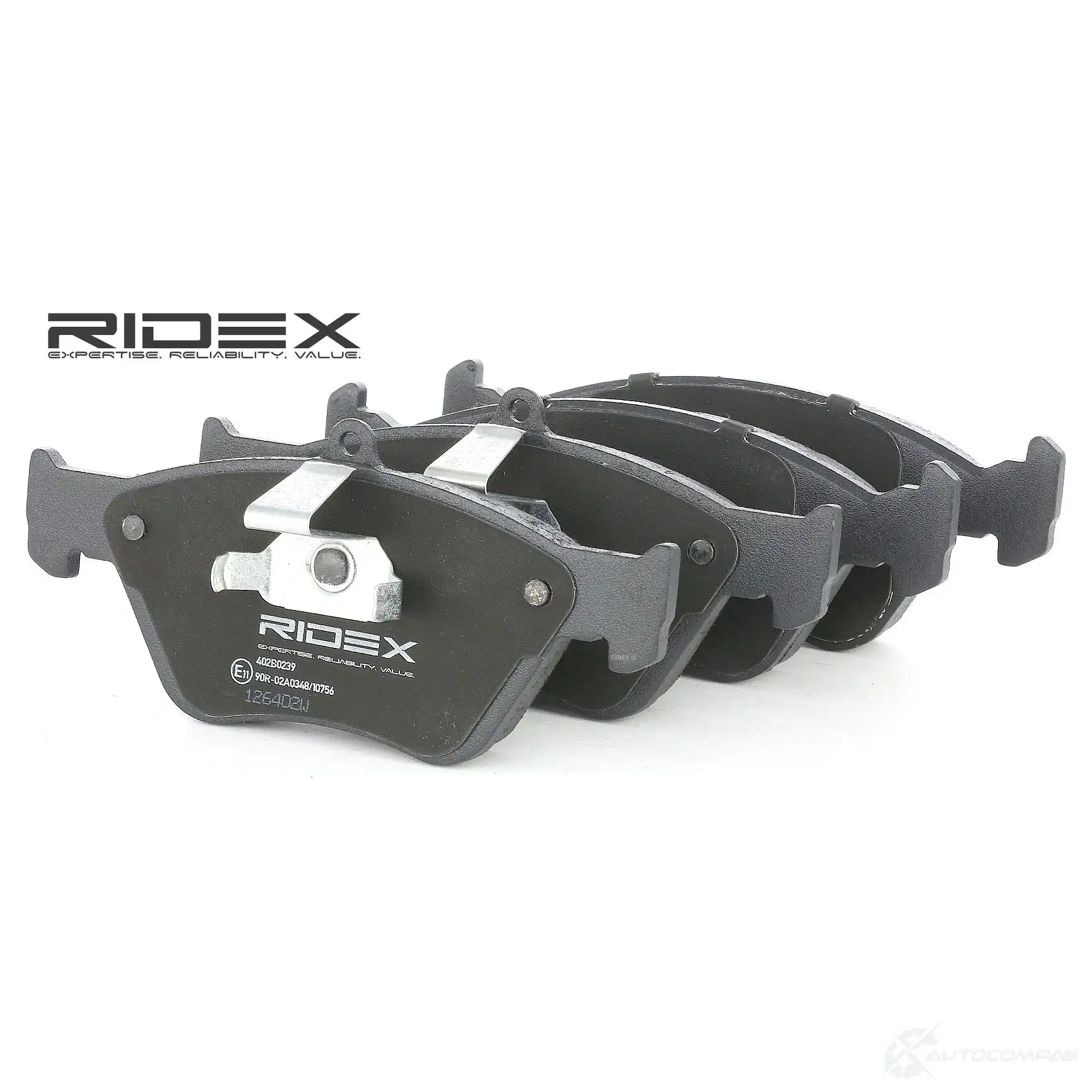 Тормозные колодки, комплект RIDEX 402b0239 1437658746 52 7BQU2 изображение 0