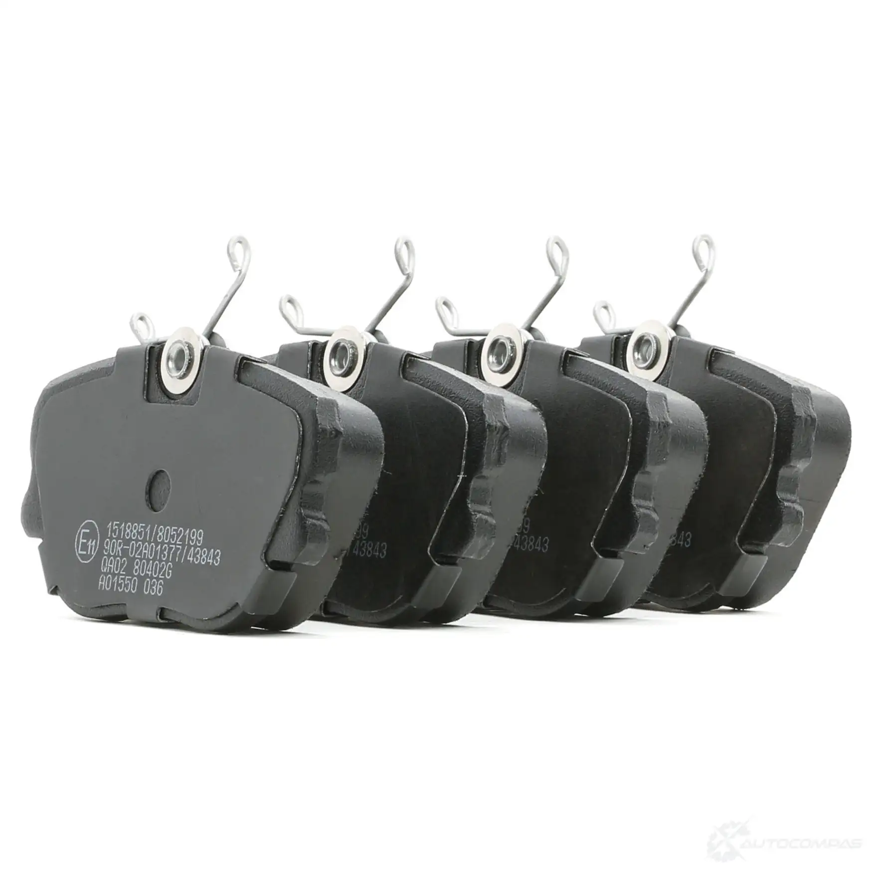 Тормозные колодки, комплект RIDEX SA QJ6J 402b0833 1437659064 - Изображение 1