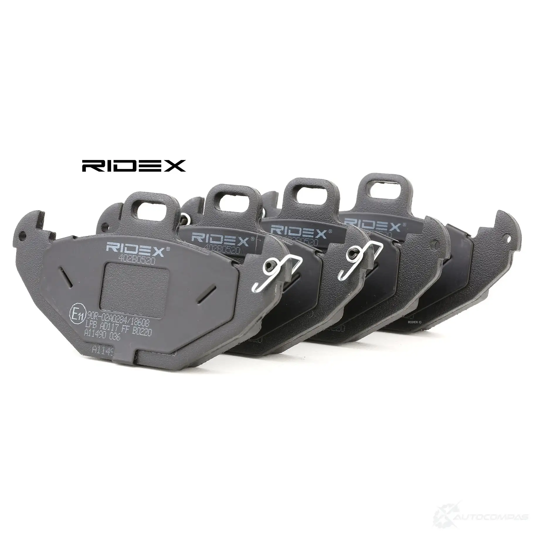 Тормозные колодки, комплект RIDEX DA 5SZ 1437659060 402b0520 - Изображение 1