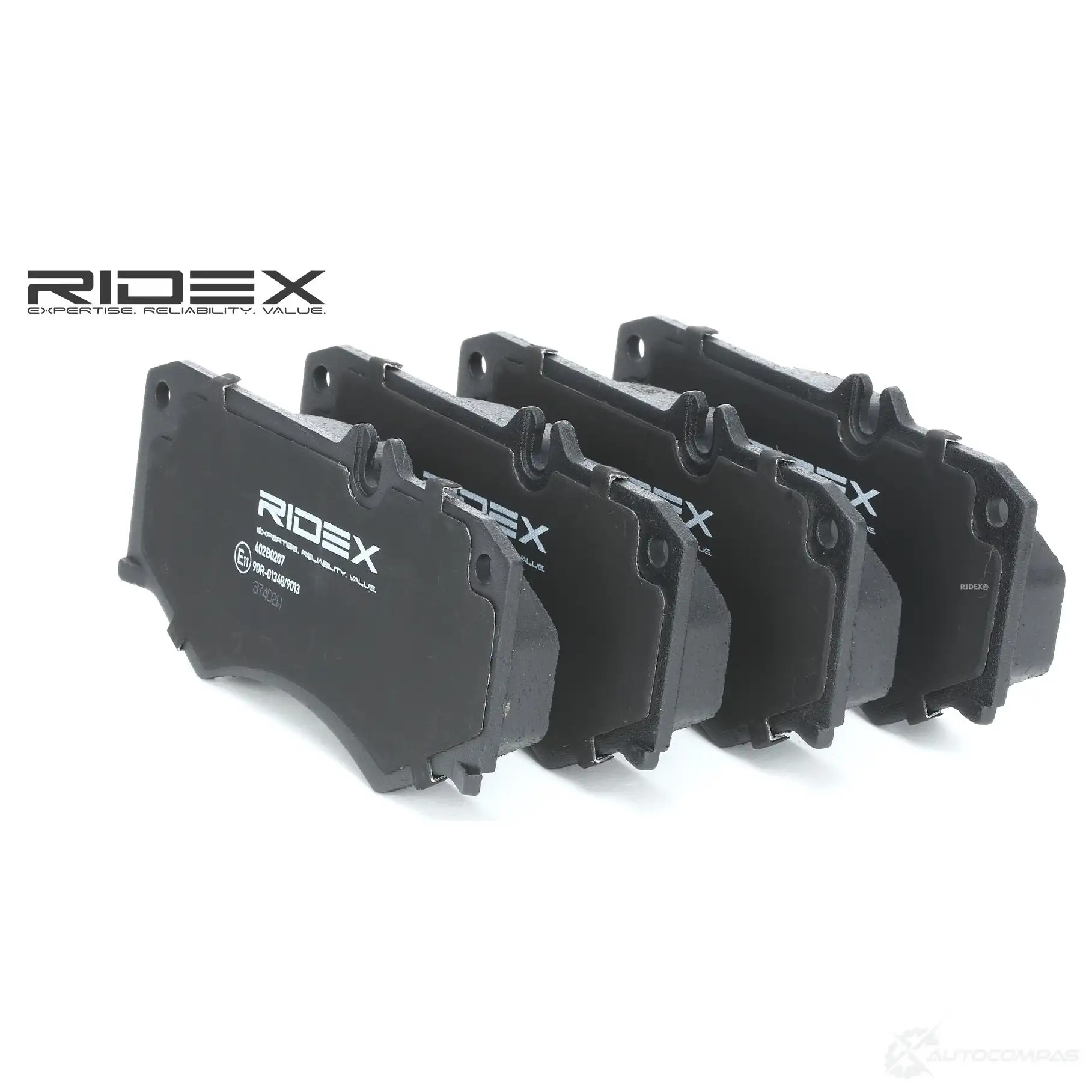 Тормозные колодки, комплект RIDEX Y9 D7GH 402b0207 1437660538 изображение 0